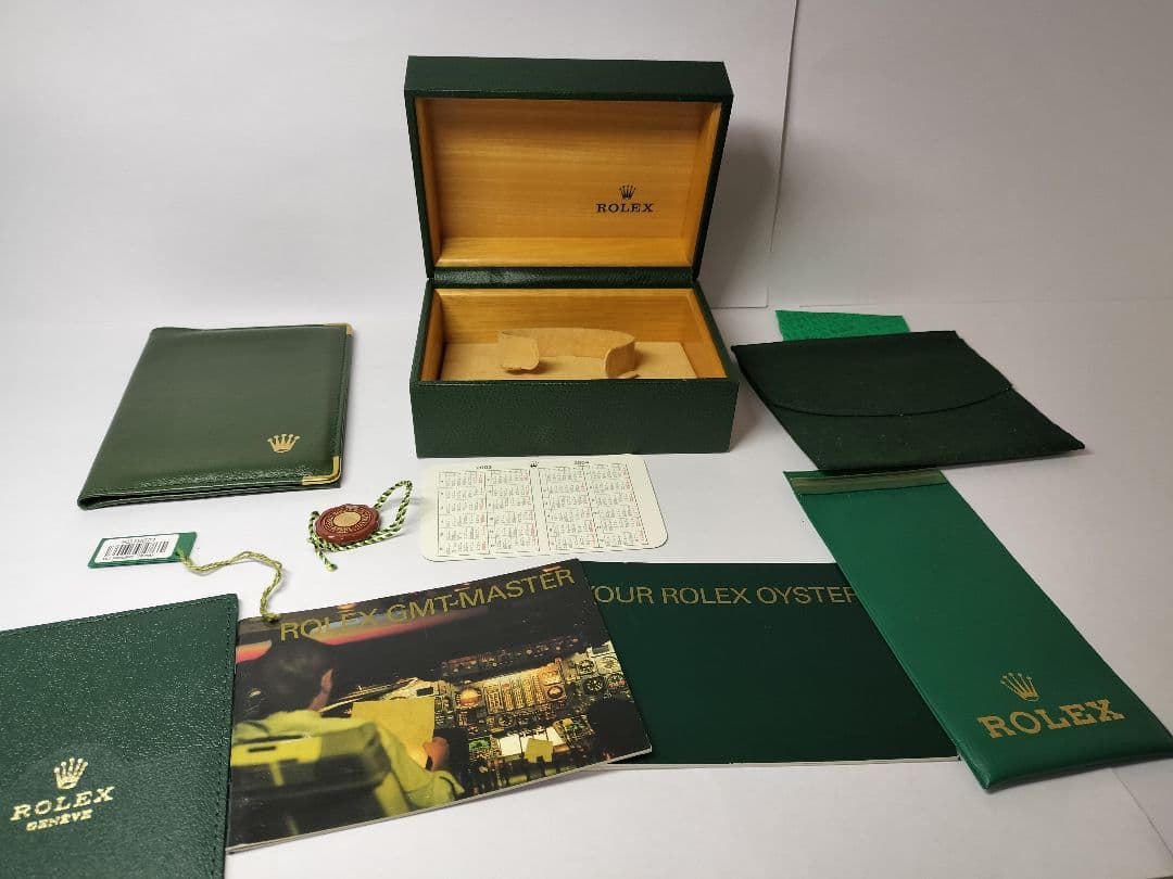 ROLEX GMTマスター箱と 10点セット