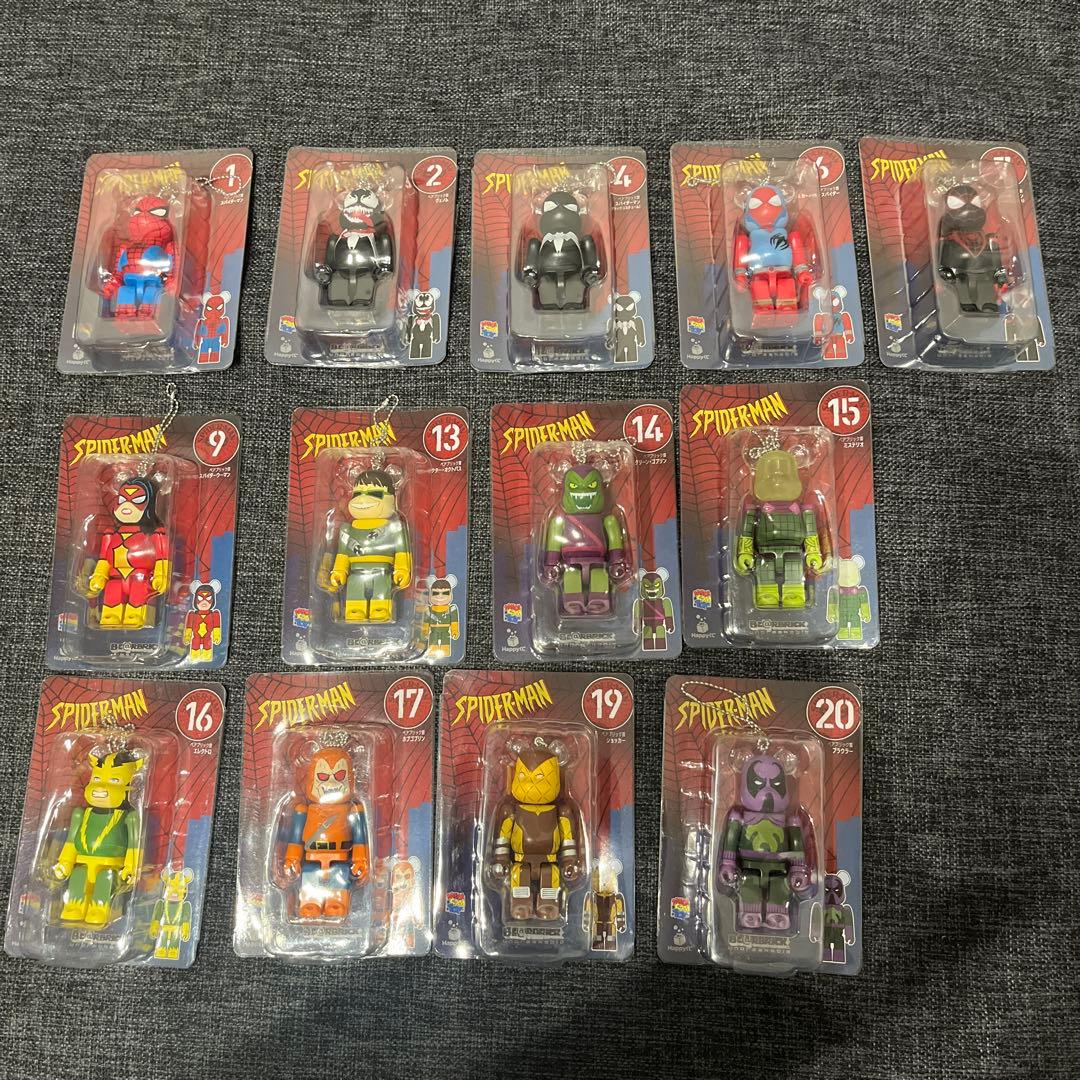 ベアブリック スパイダーマン 13体セット