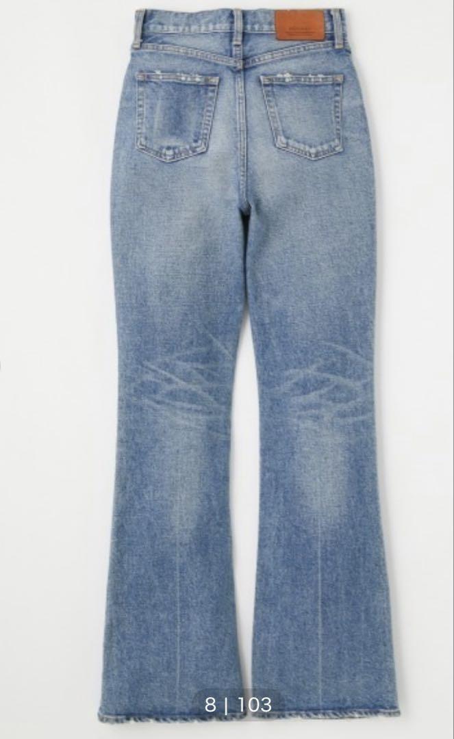 MOUSSY MVS FLARE デニム