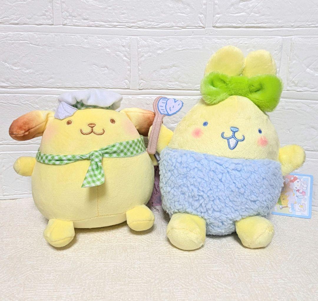 サンリオ ポムポムプリン ぬいぐるみ 2種セット 16〜22cm - メルカリ
