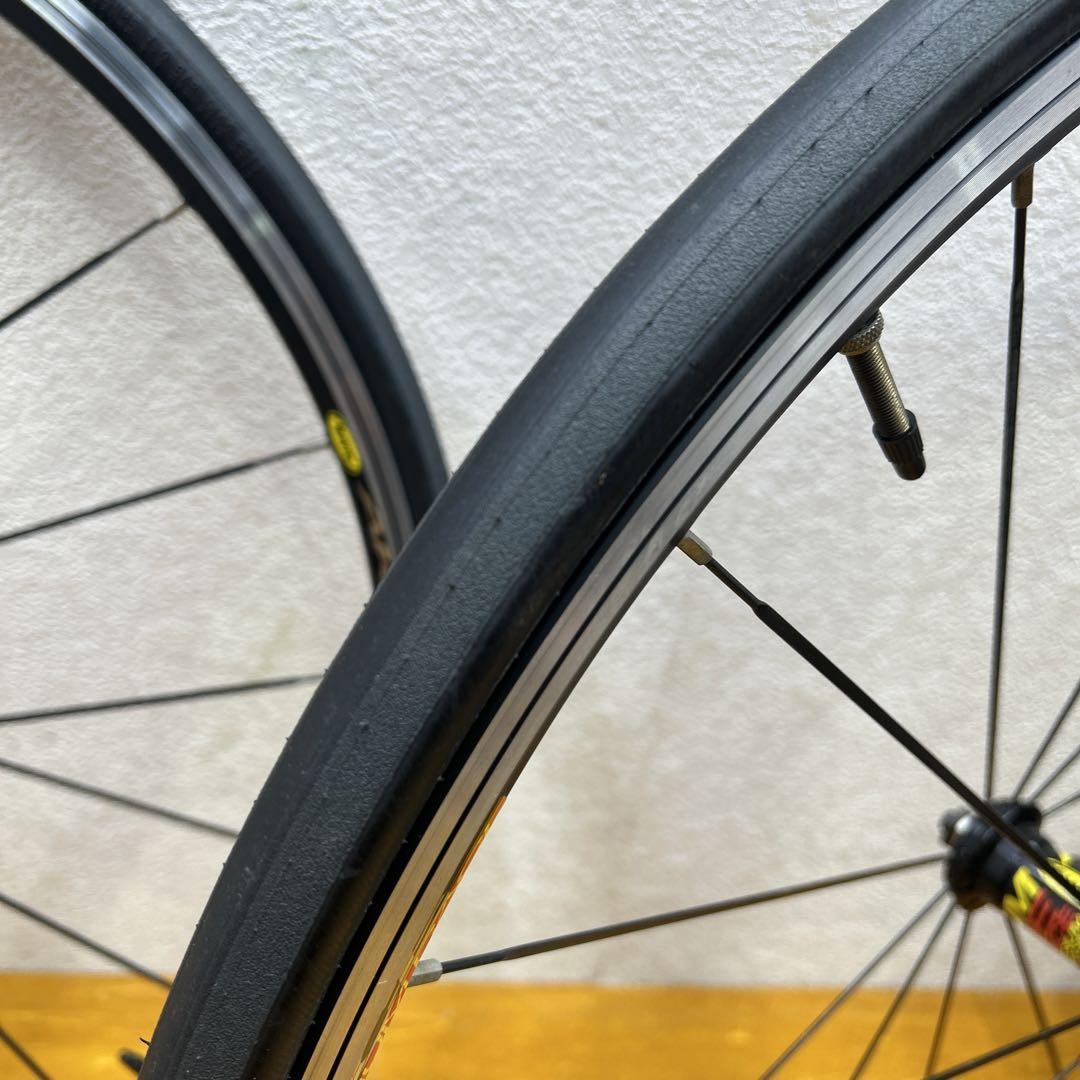 Mavic マビックAksium 完組ホイール 前後セット700C シマノ11S MAVIC マヴィック AKSIUM Disc 前後セット アクシウム 700C