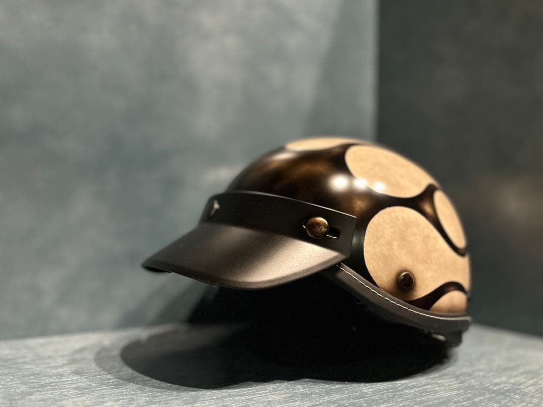 ポリスヘルメット 新品 エイジング加工 ハーレー チョッパー ポリヘル ポリスヘルメット 新品 エイジング加工 ハーレー チョッパー ポリヘル