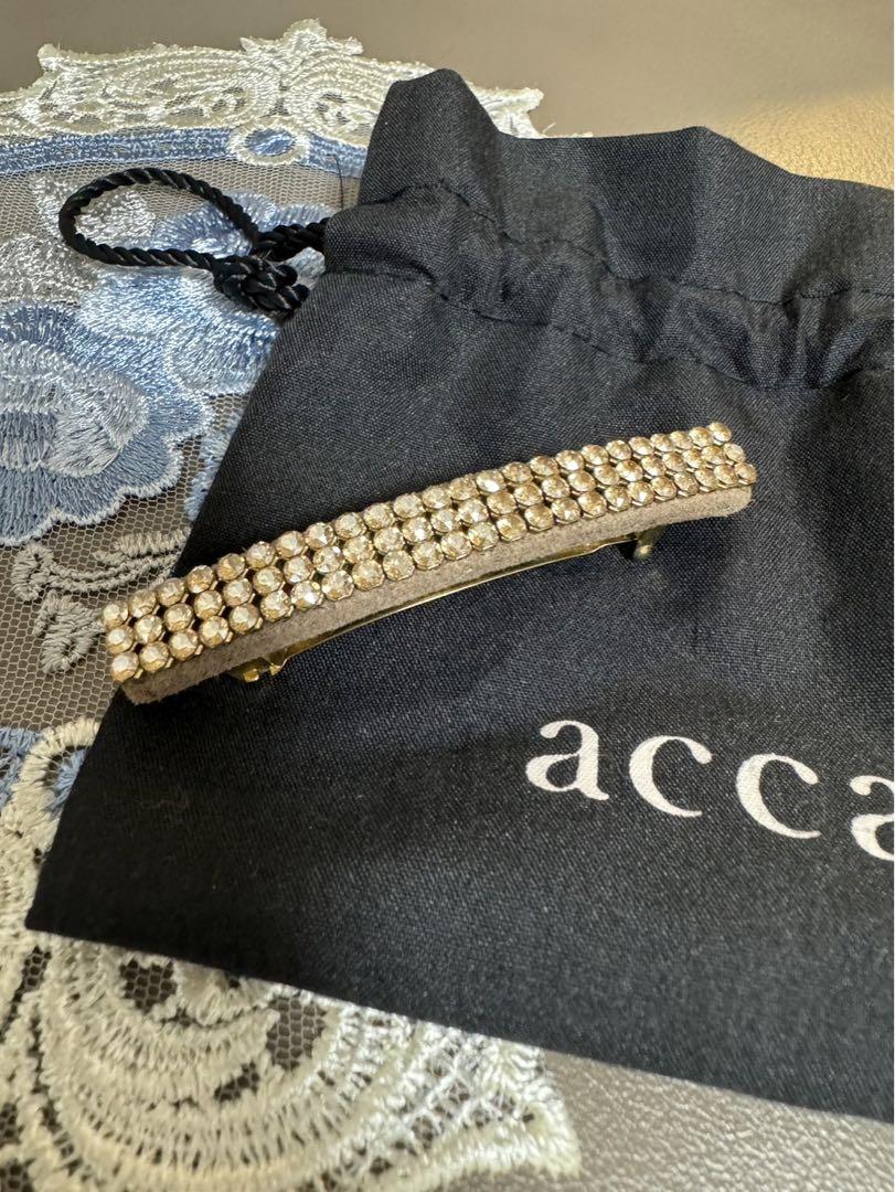 accアッカ　ヘアバレッタ　ベージュ　オードリーバレッタ