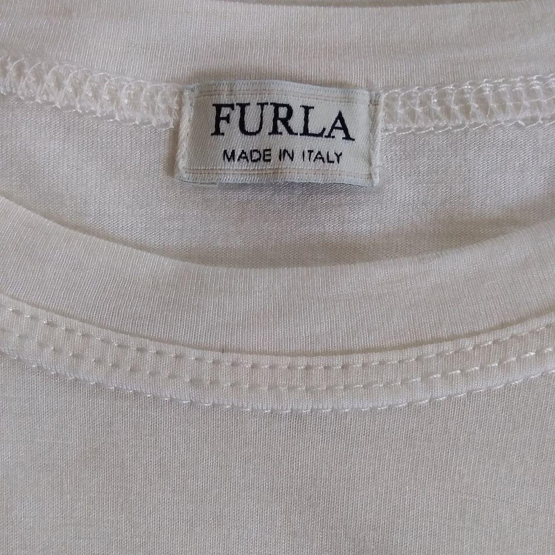 大人気新品  FURLA フルラ 長袖カットソー イタリア製 レア ゴシック トップス