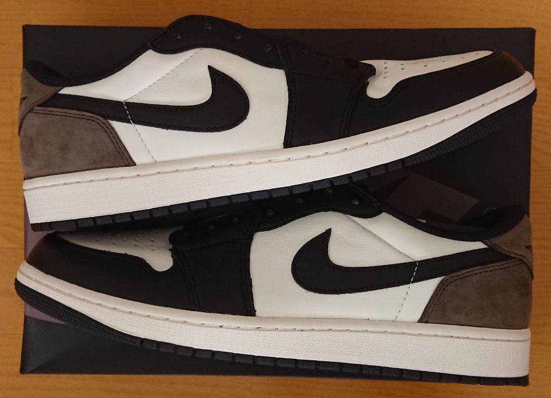 靴 NIKE AIR JORDAN 1 RETRO LOW OG MOCHA30cm