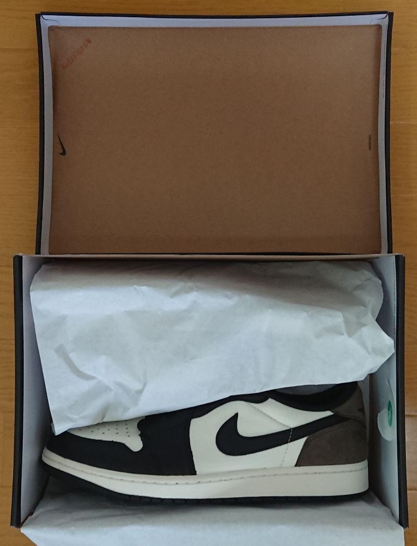靴 NIKE AIR JORDAN 1 RETRO LOW OG MOCHA30cm