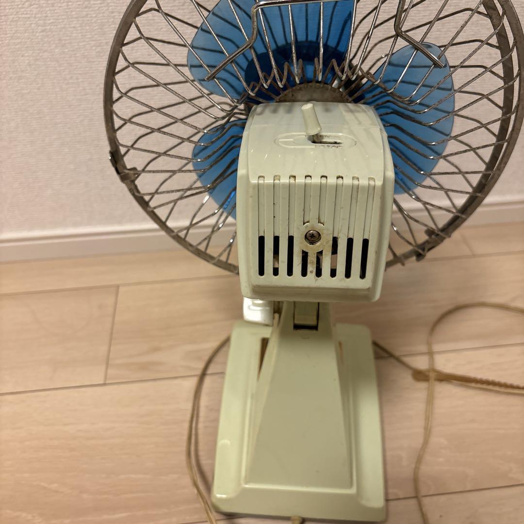 B0304）日栄電気産業　レトロ卓上扇風機 最 安値生活家電・空調 - B0304）日栄電気産業 レトロ卓上扇風機