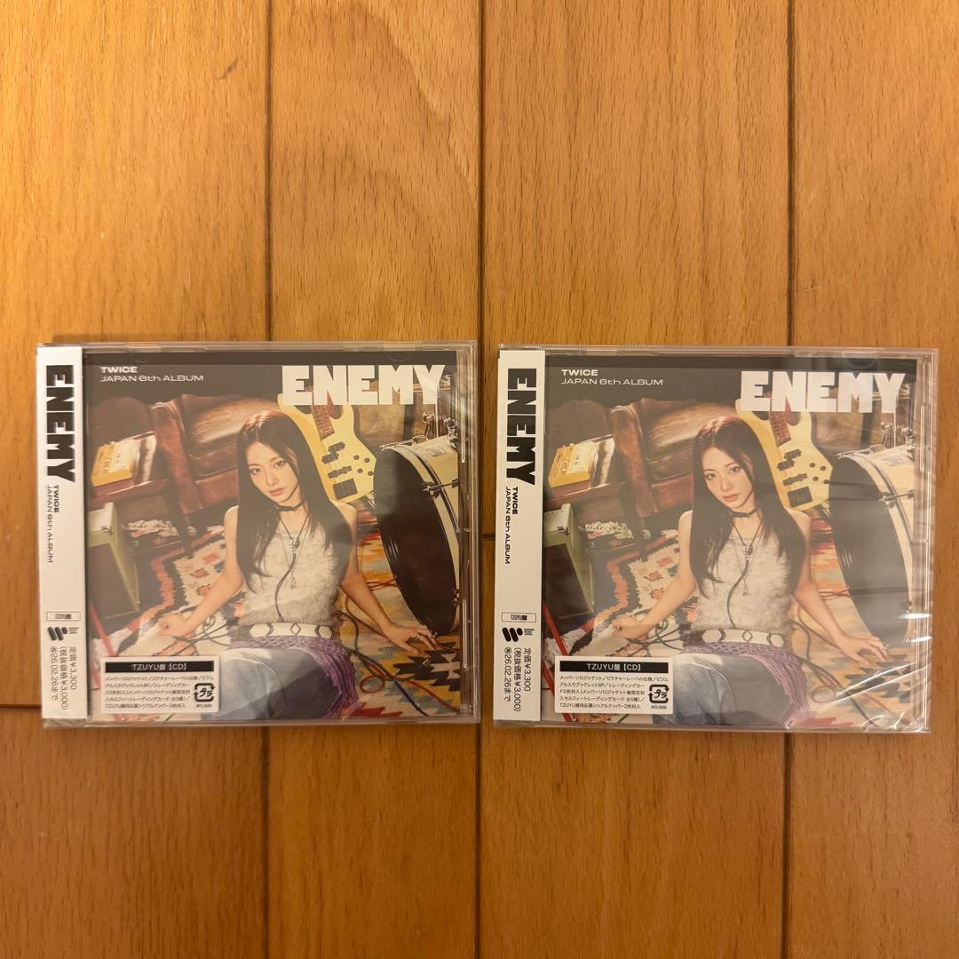 ツウィ CD目立った傷や汚れなし