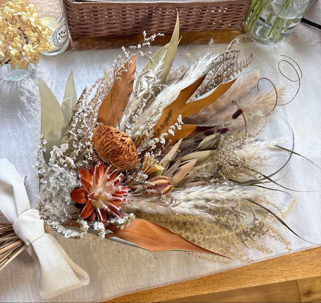 ネイティブフラワーのスワッグ