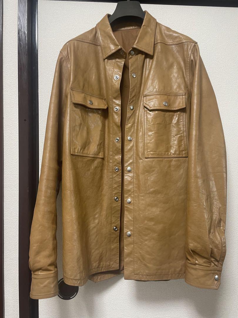 rick owensアウターシャツ
