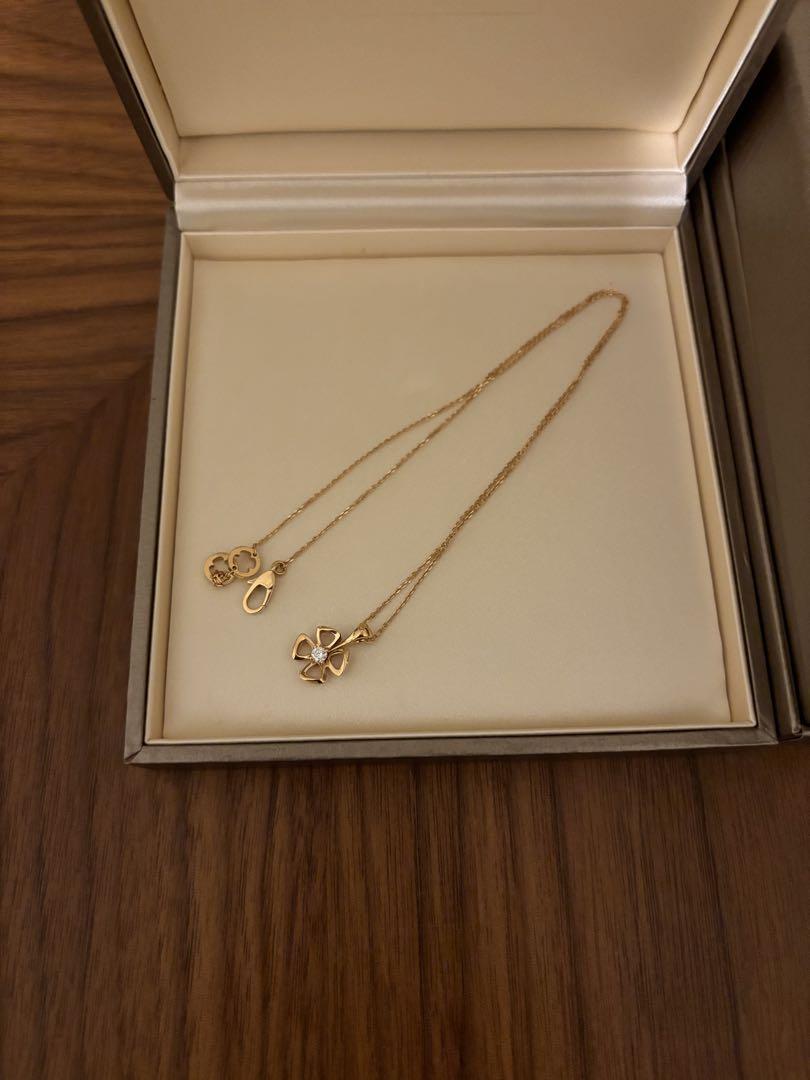 BVLGARI クローバーペンダントネックレス