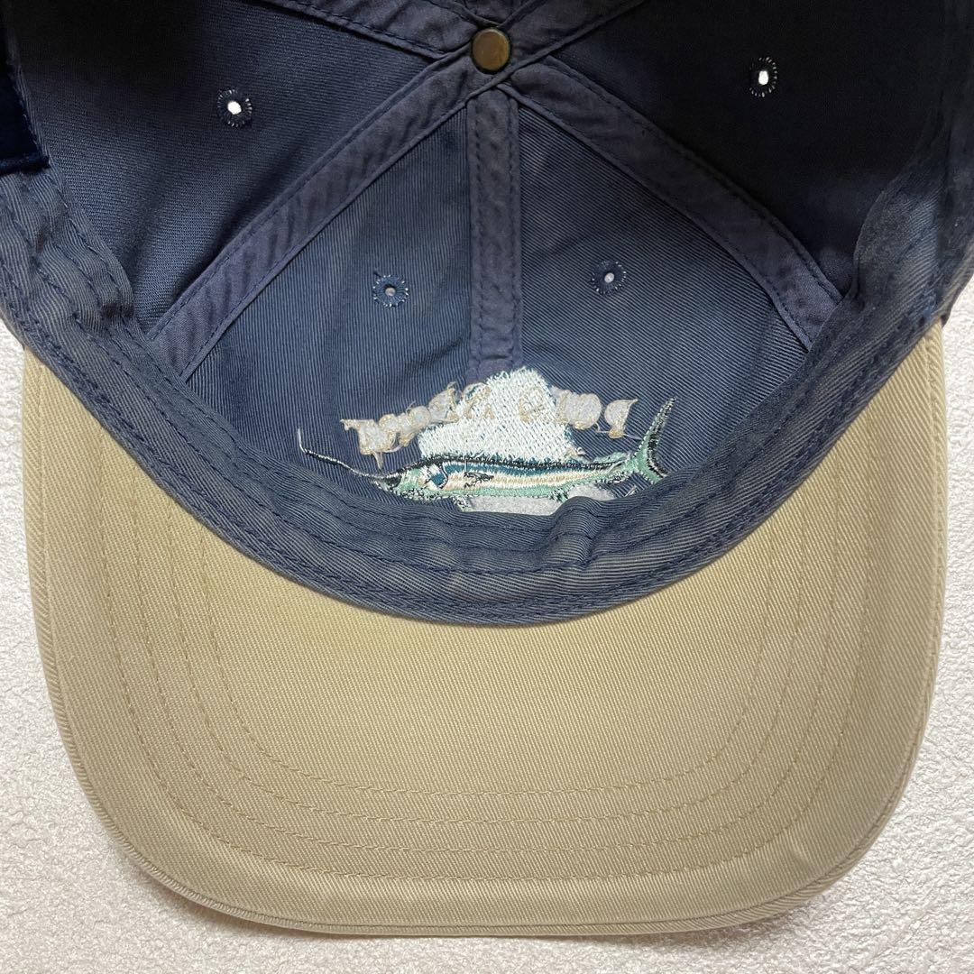 レア 希少 POLO SPORT ラルフローレン 魚 フィッシング キャップ帽子