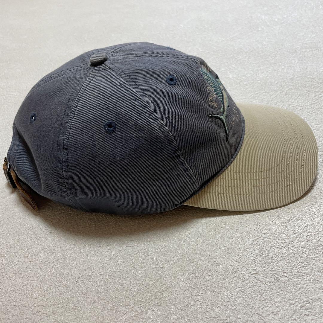 レア 希少 POLO SPORT ラルフローレン 魚 フィッシング キャップ帽子