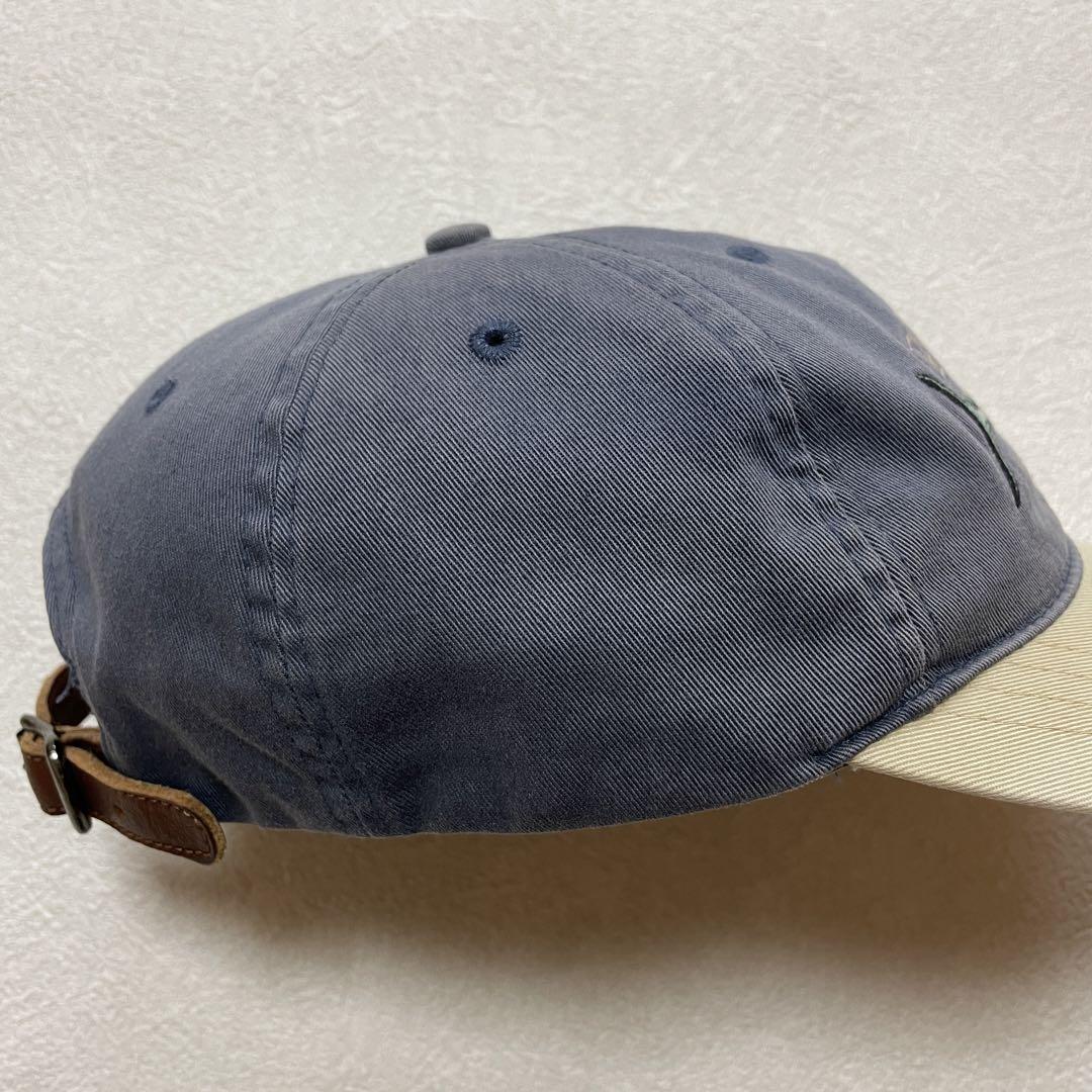 レア 希少 POLO SPORT ラルフローレン 魚 フィッシング キャップ帽子