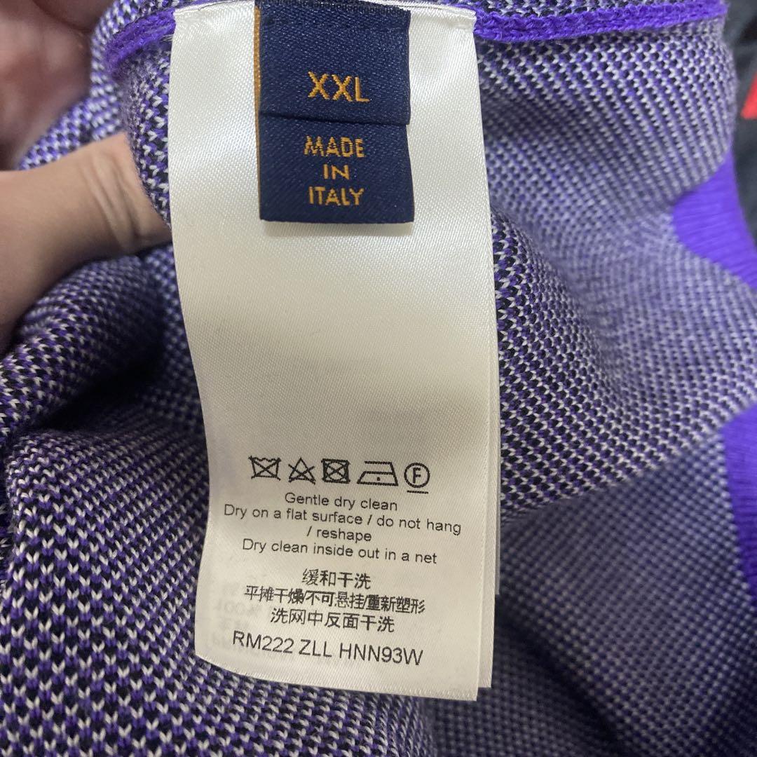 LOUIS VUITTON 22AW スタジオジャガードニット