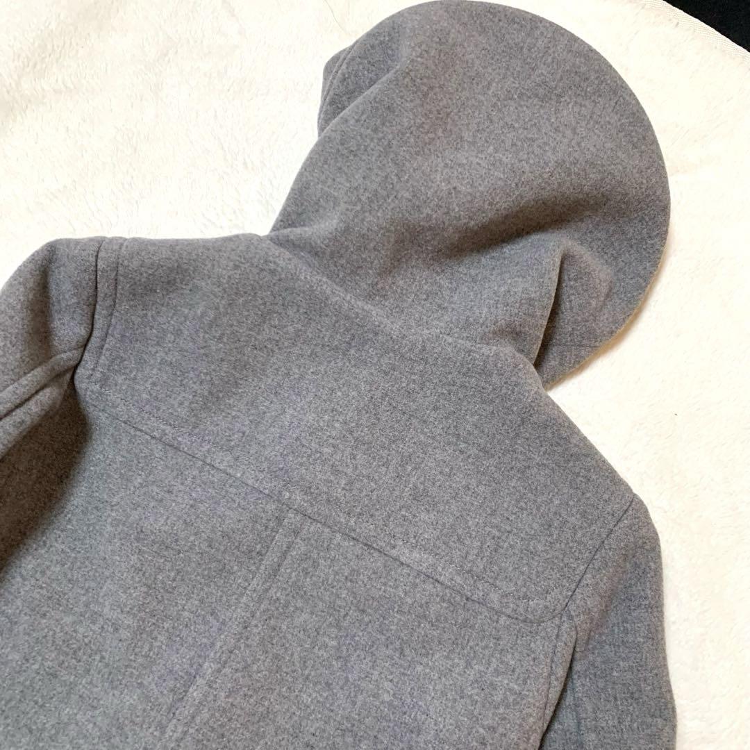 【美品】トゥモローランド　マカフィー　ウール　ロング ダッフルコート　グレー　L