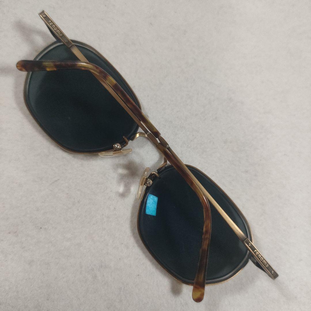 647 RENOMA　レノマ　サングラス　度あり　25-9601