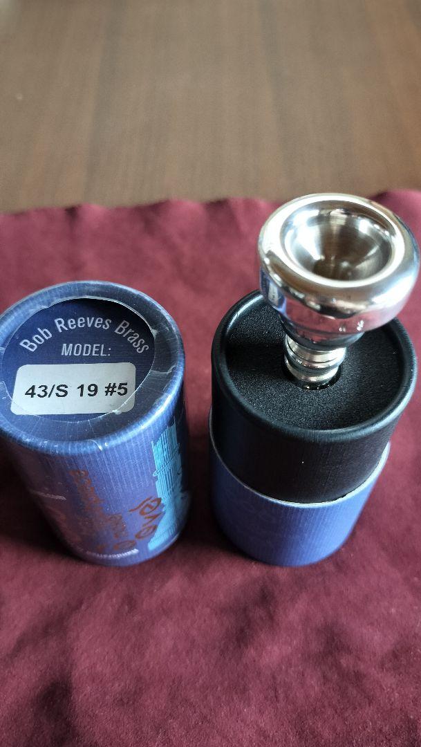トランペットマウスピース ボブリーブス 43S 19
