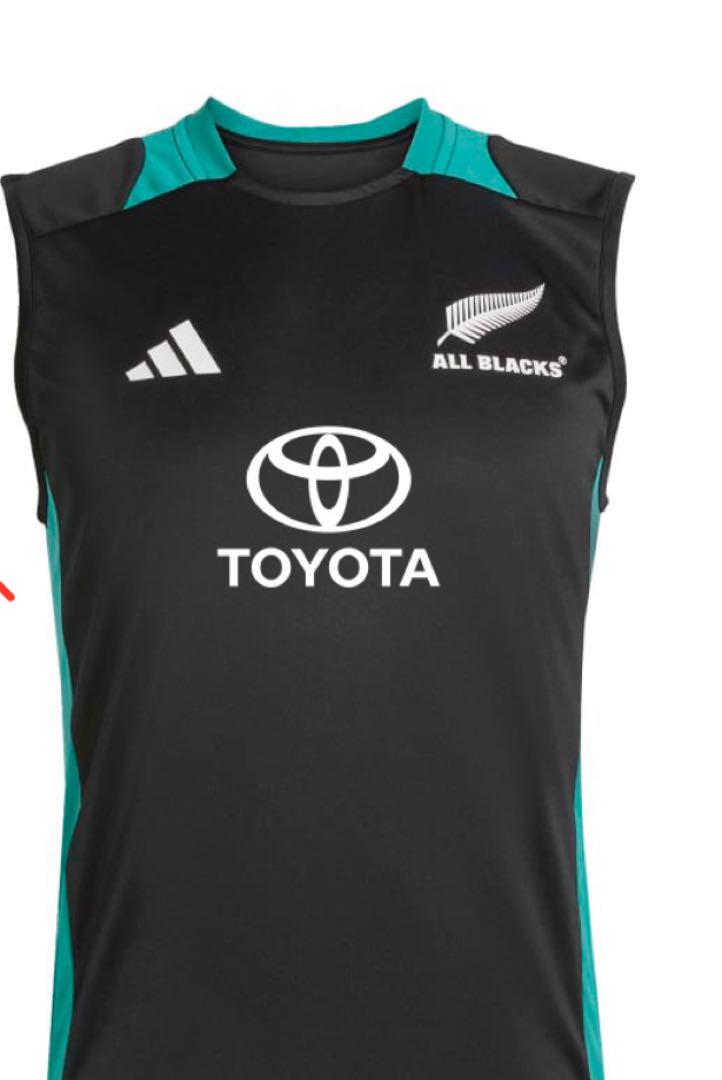オールブラックスウェア (トヨタスポンサー入り) NZラグビー最新ニュース】オールブラックスのトレーニングウェア