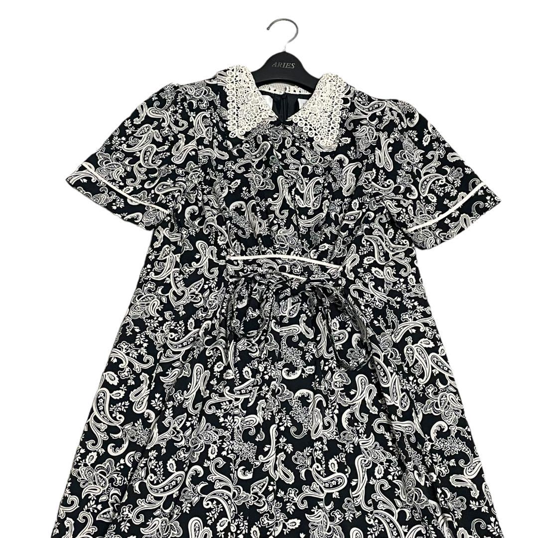 美品 希少 LEBECCA boutique レベッカ 波を乗り越えるワンピース