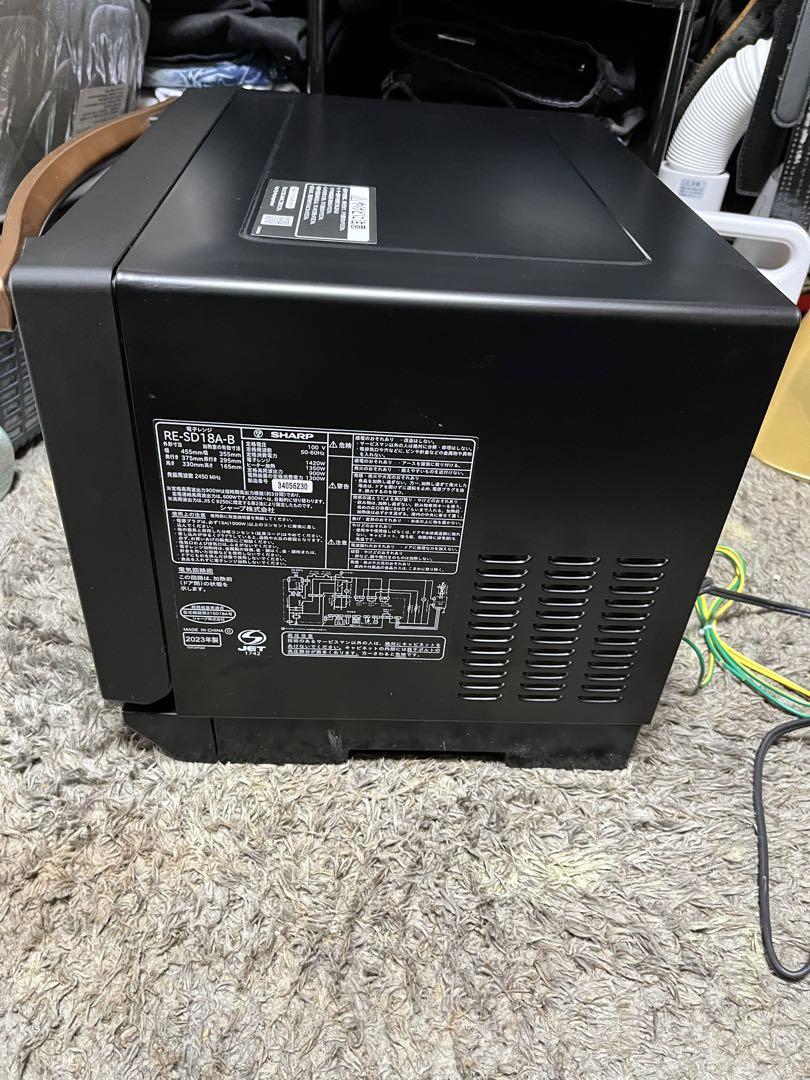 SHARP オーブンレンジ　RE-SD18A-B