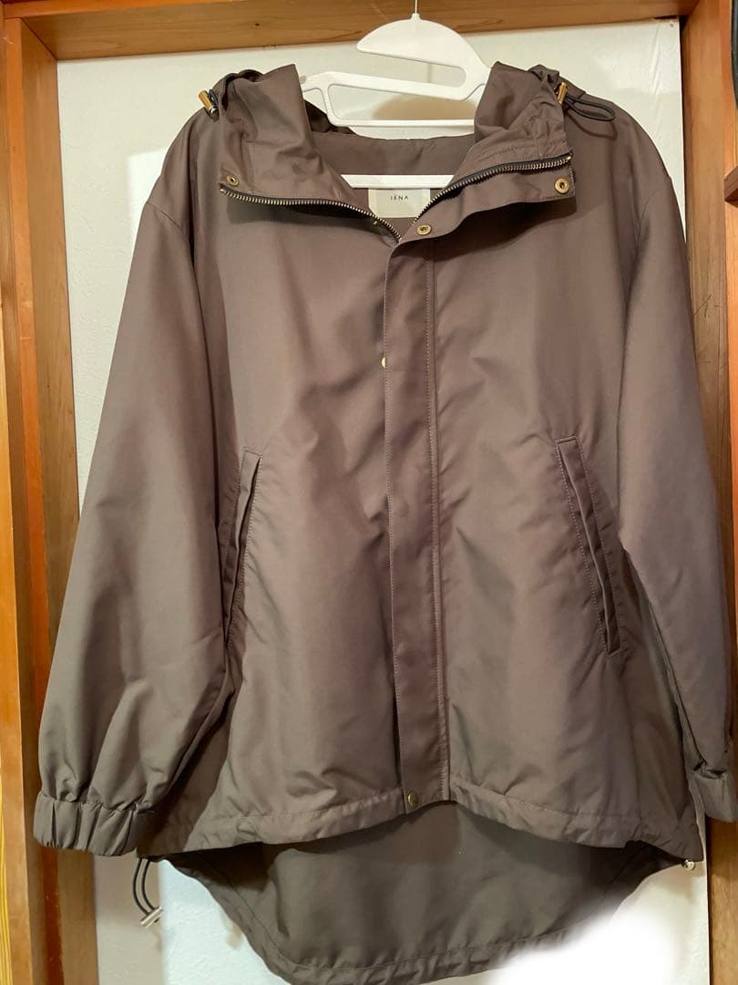 IENA Pタフタフーデットブルゾン 38 IENA Pタフタフーデットブルゾン 38