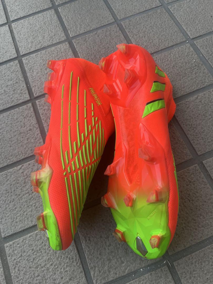 Adidas Predator Edge+ FG 26.5cm 紐なし
