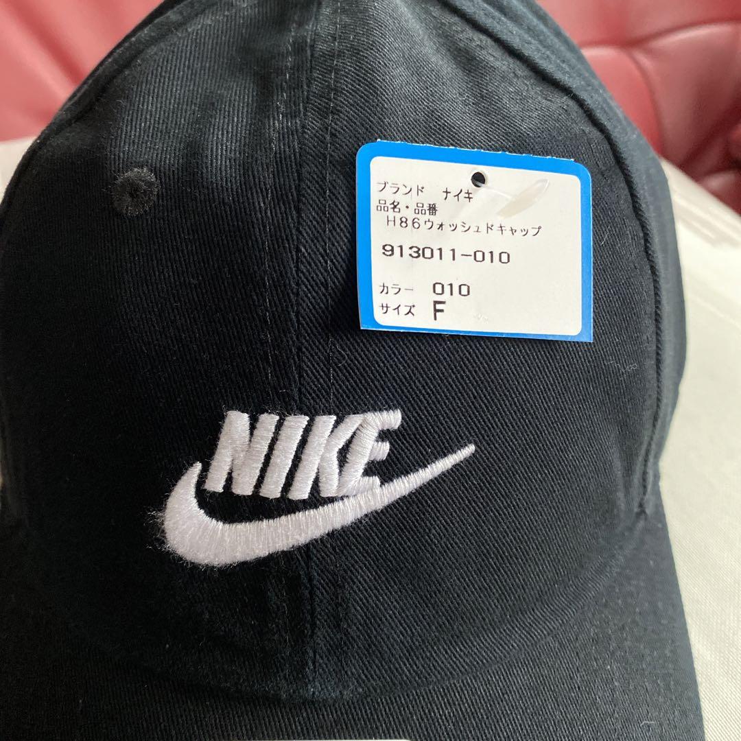 NIKE 帽子 刺繍ロゴ アイボリー ONE 0739 - メルカリ