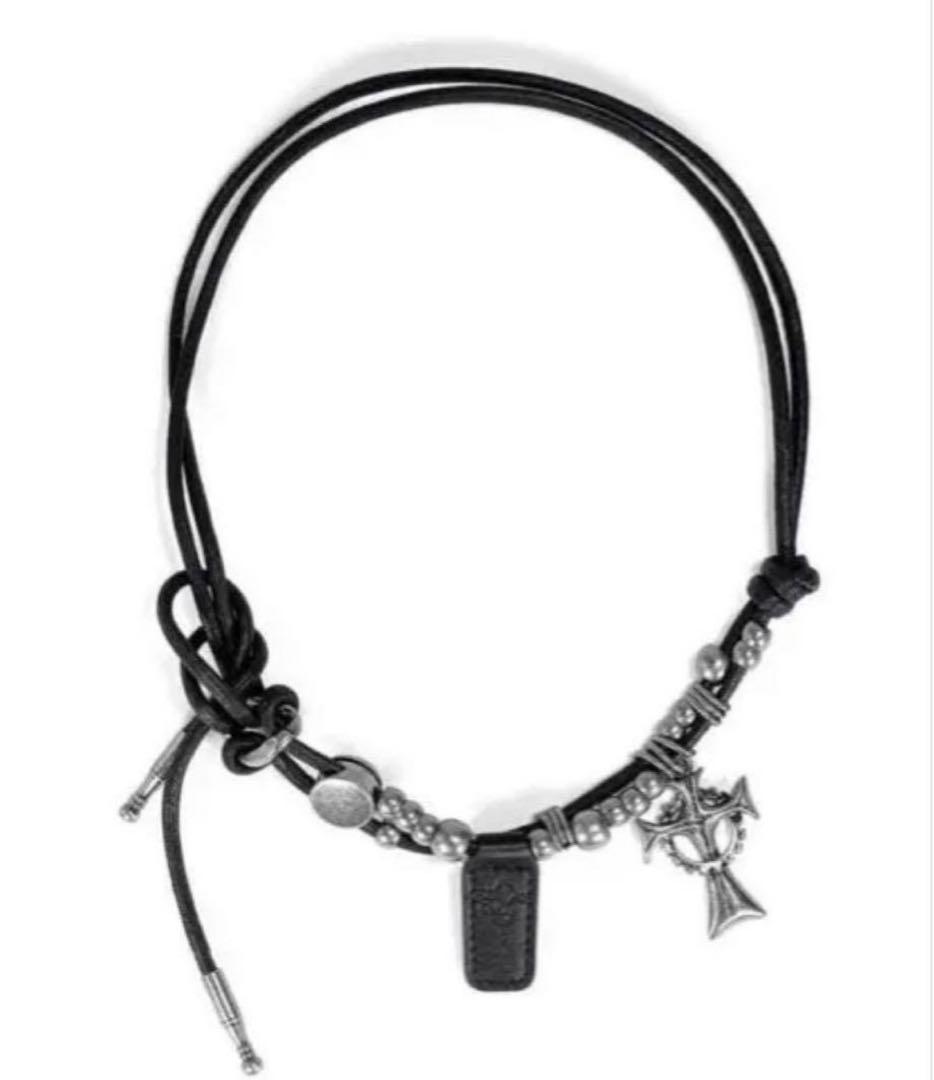 【Rosen Kreuz】guilty cross leather choker