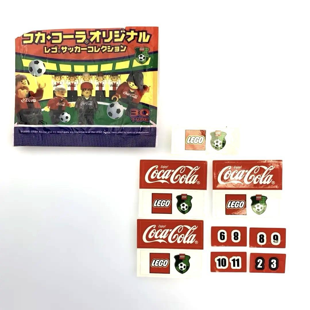 コカ・コーラ　2002ワールドカップ　レゴ　ノベルティ コカ・コーラ 2002日韓ワールドカップ レゴ ノベルティ 17種類
