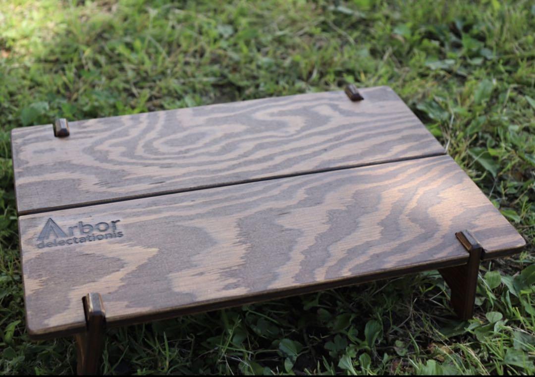 Arbor 折り畳み テーブル ハンドメイド オーダー品 新品同様 UL ソロ