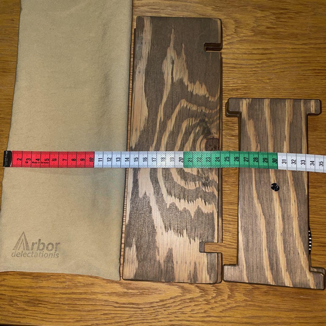 Arbor 折り畳み テーブル ハンドメイド オーダー品 新品同様 UL ソロ