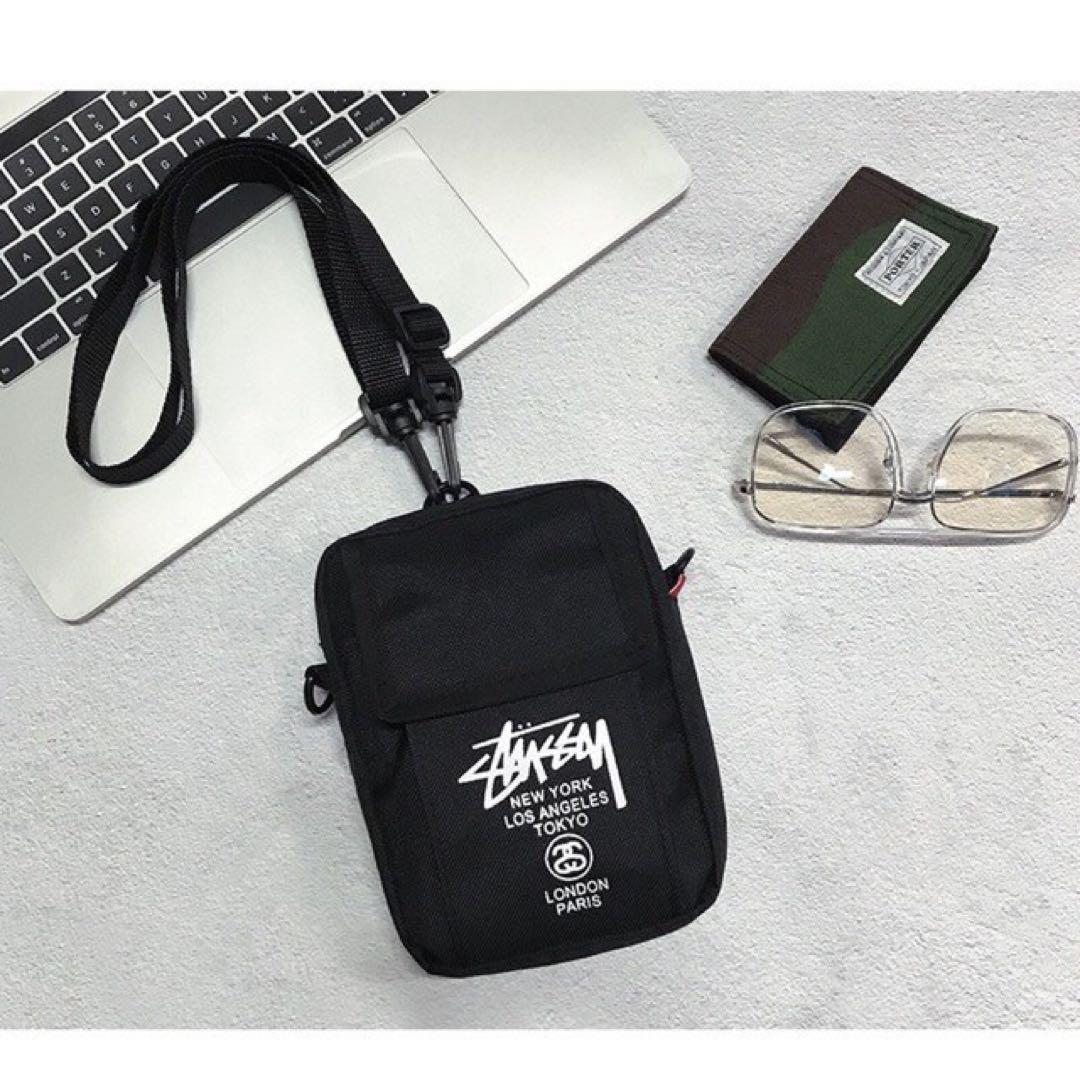 新品】STUSSY ステューシー ショルダーバッグ - メルカリ