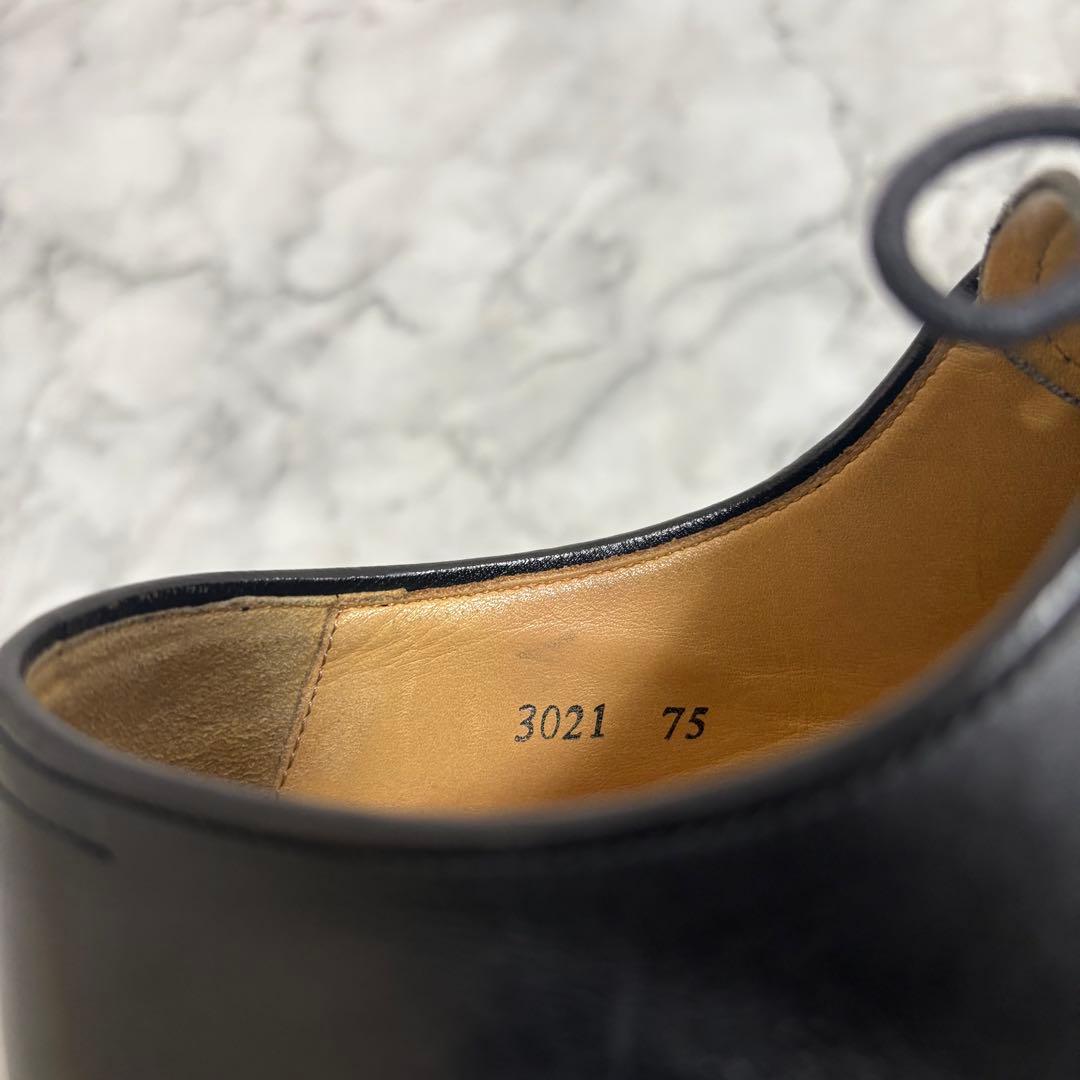 HIROSHI STUBOUCH 日本製 3021 プレーントゥ 外羽根 7.5