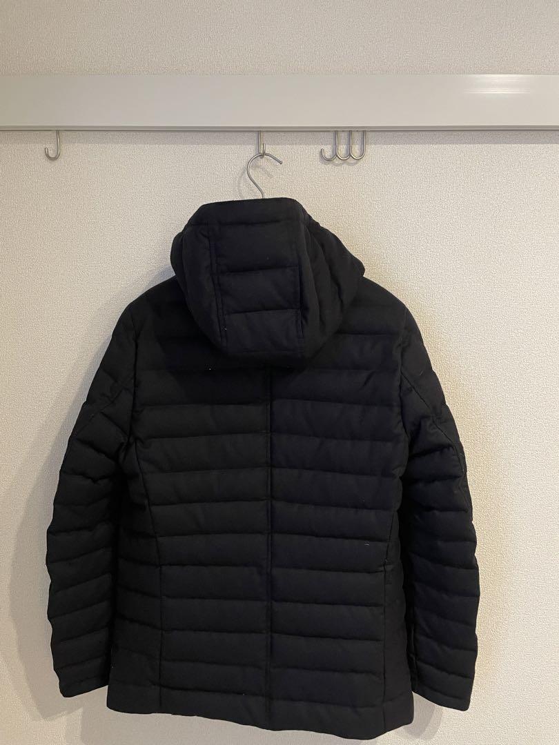 【正規店購入】MONCLER ダブルブレスト フード付きダウンコート