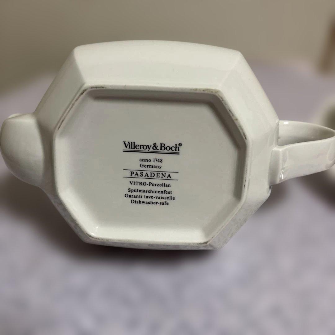 アイビー模様の八角形ティーポット1.1L