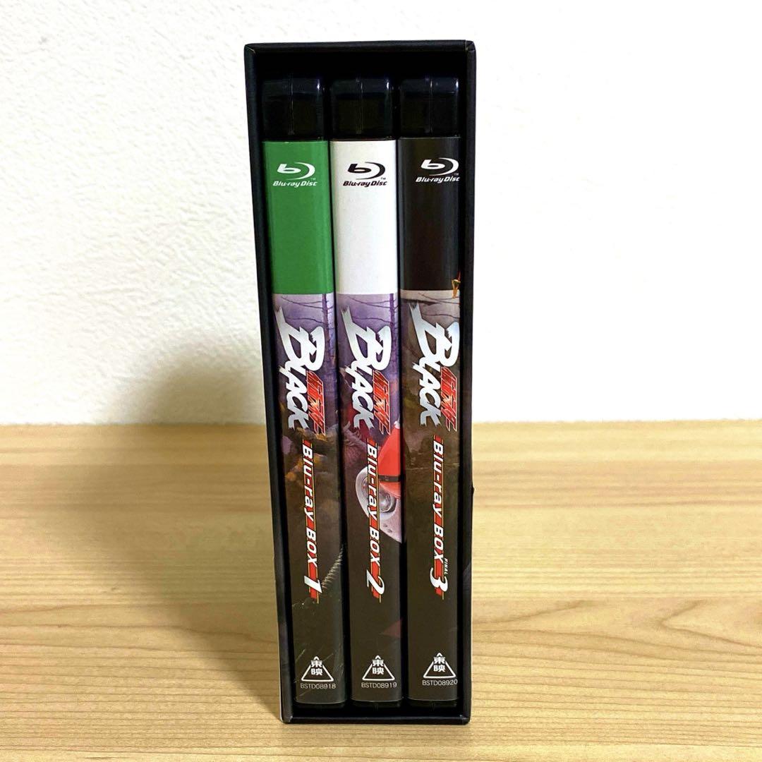 仮面ライダーBLACK Blu-ray BOX 1-3 全巻 セット