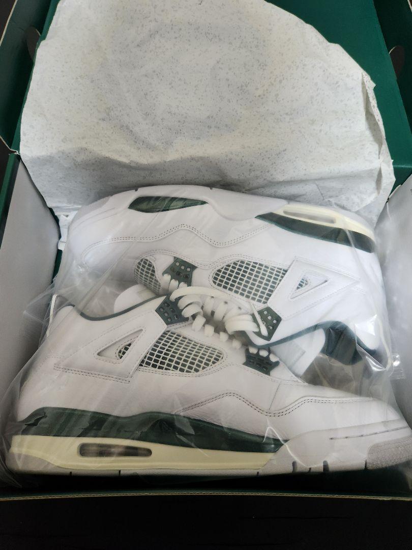 靴 AIR JORDAN 4 OXIDIZED GREEN