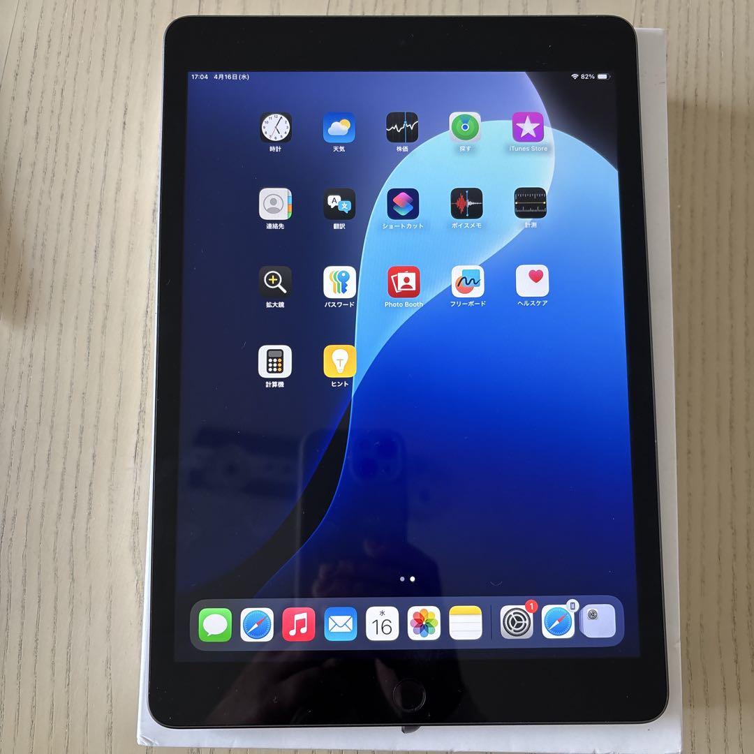 最高級 第9世代 iPad 64gb バッテリー93% スペースグレー iPad本体