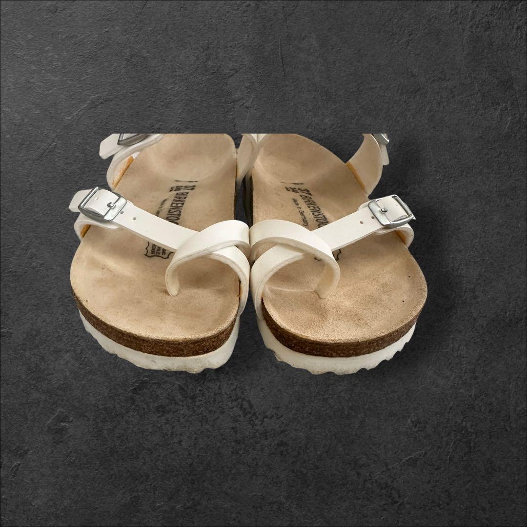 美品☆BIRKENSTOCK MAYARI 白 24cm サンダル コンフォート