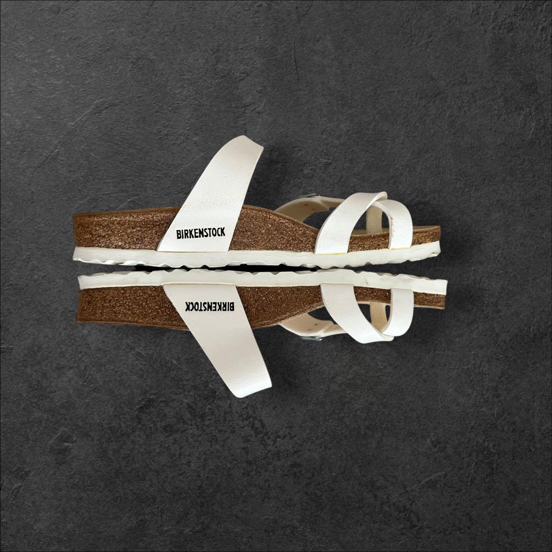 美品☆BIRKENSTOCK MAYARI 白 24cm サンダル コンフォート