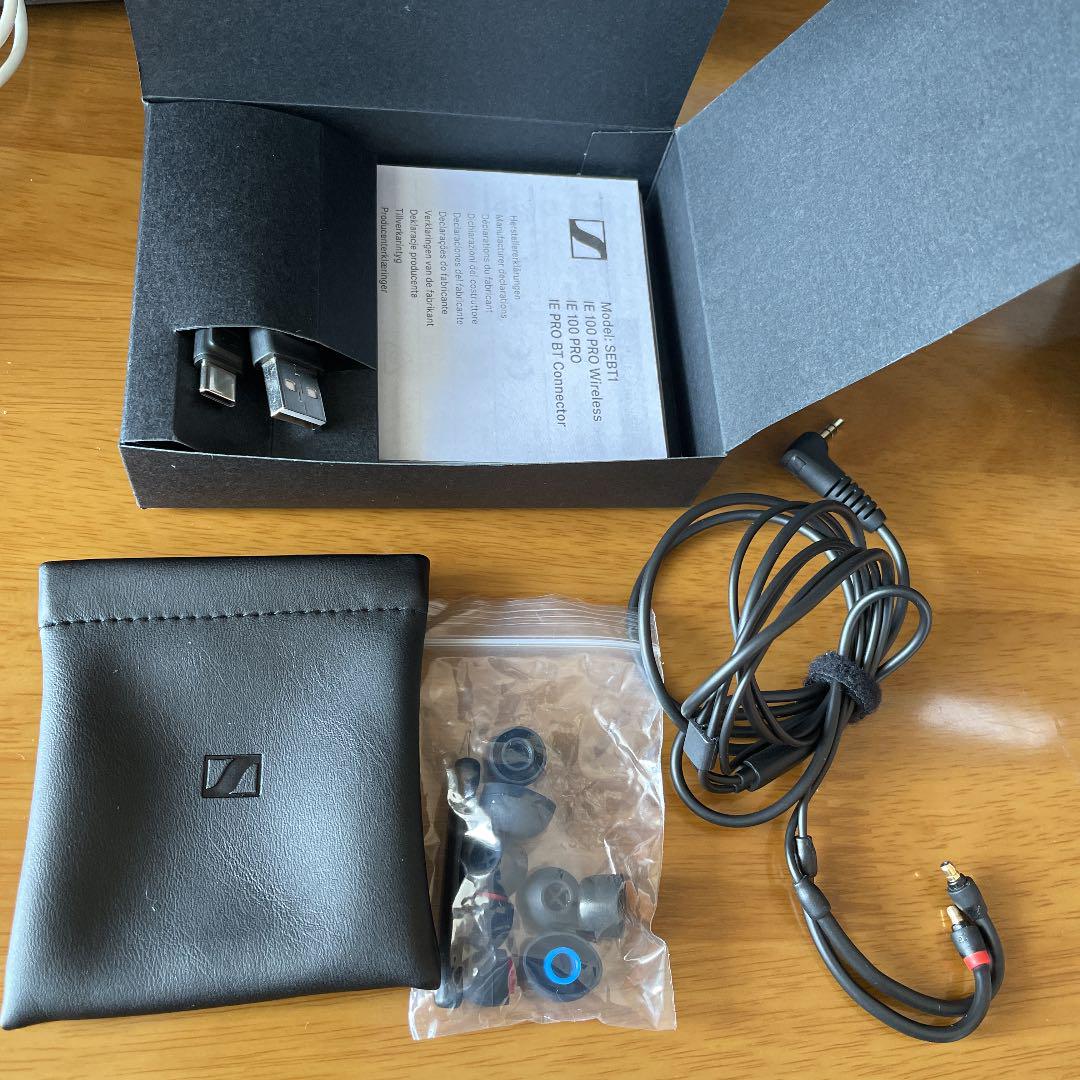 最新作定番 付属品完品 SENNHEISER IE100 PRO 有線 無線ケーブル g6TYc-m64098307185 美品 本物保証2022