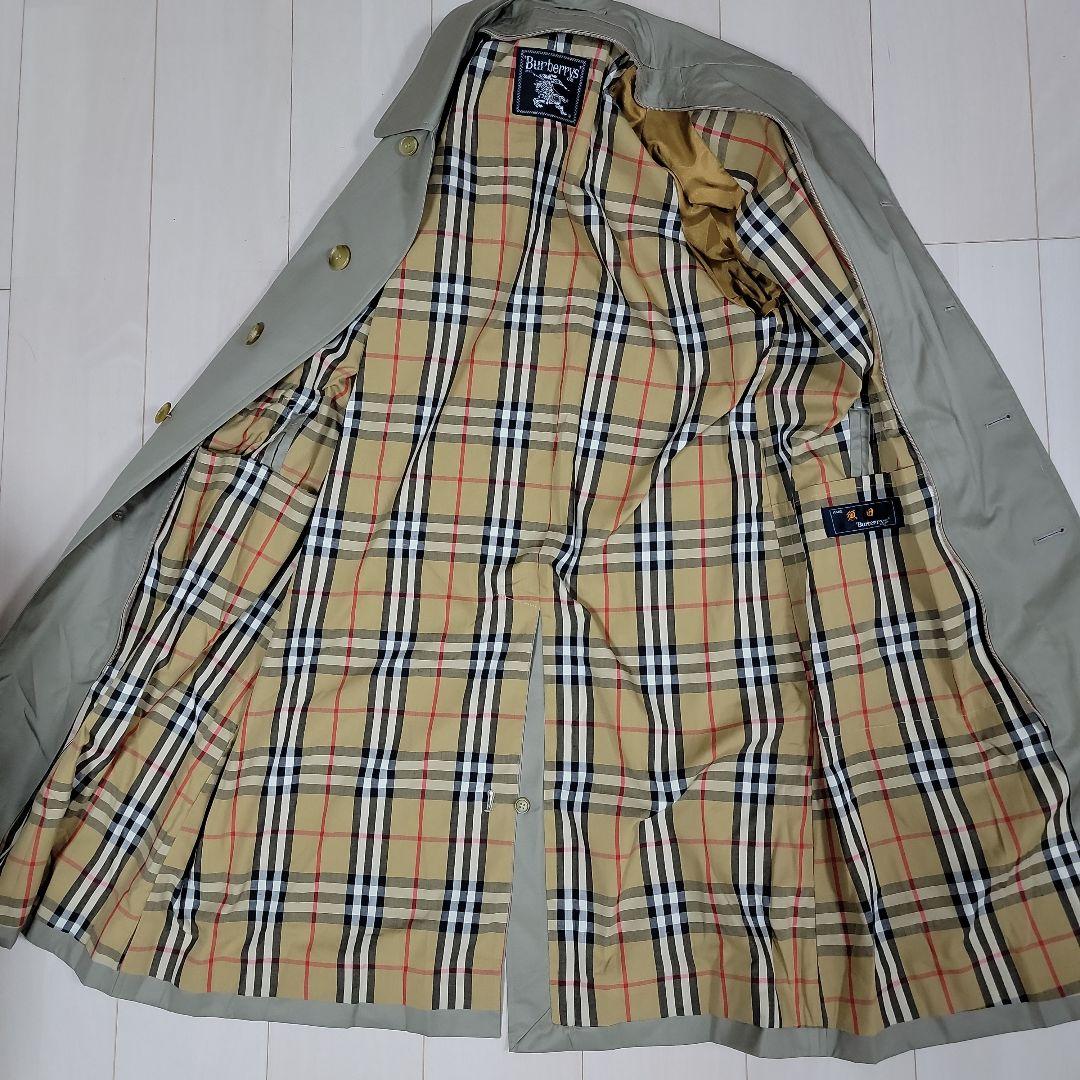 BURBERRY ステンカラーコート ライナー付き ベージュ