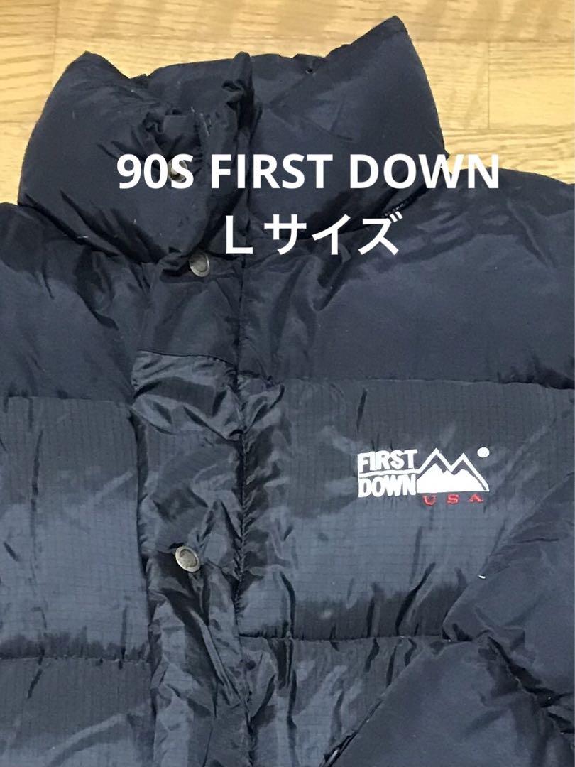 美品　90s FIRST DOWN ファーストダウン　ダウンジャケット　パーカー
