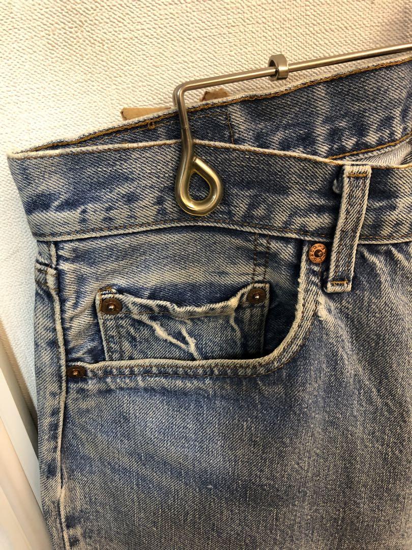 本物501赤耳リペア無しＷ33極上