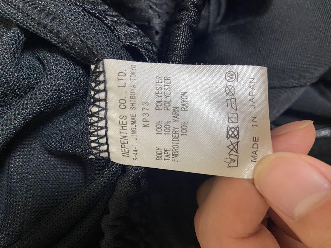 needles beams boy別注トラックパンツ ヒザデル 22ss