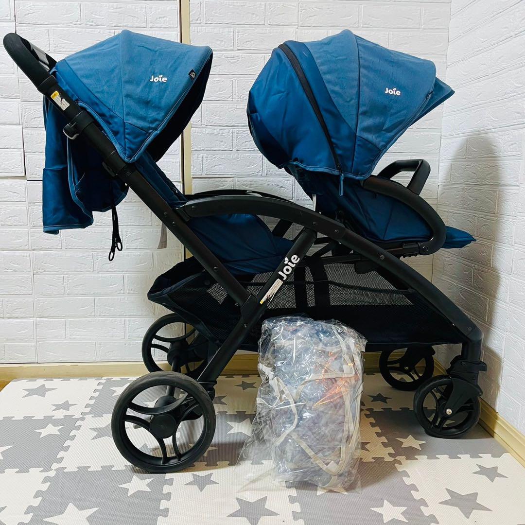 Joie☆ジョイー☆2人乗りベビーカー☆エヴァライトデュオ☆二人乗り☆美品☆