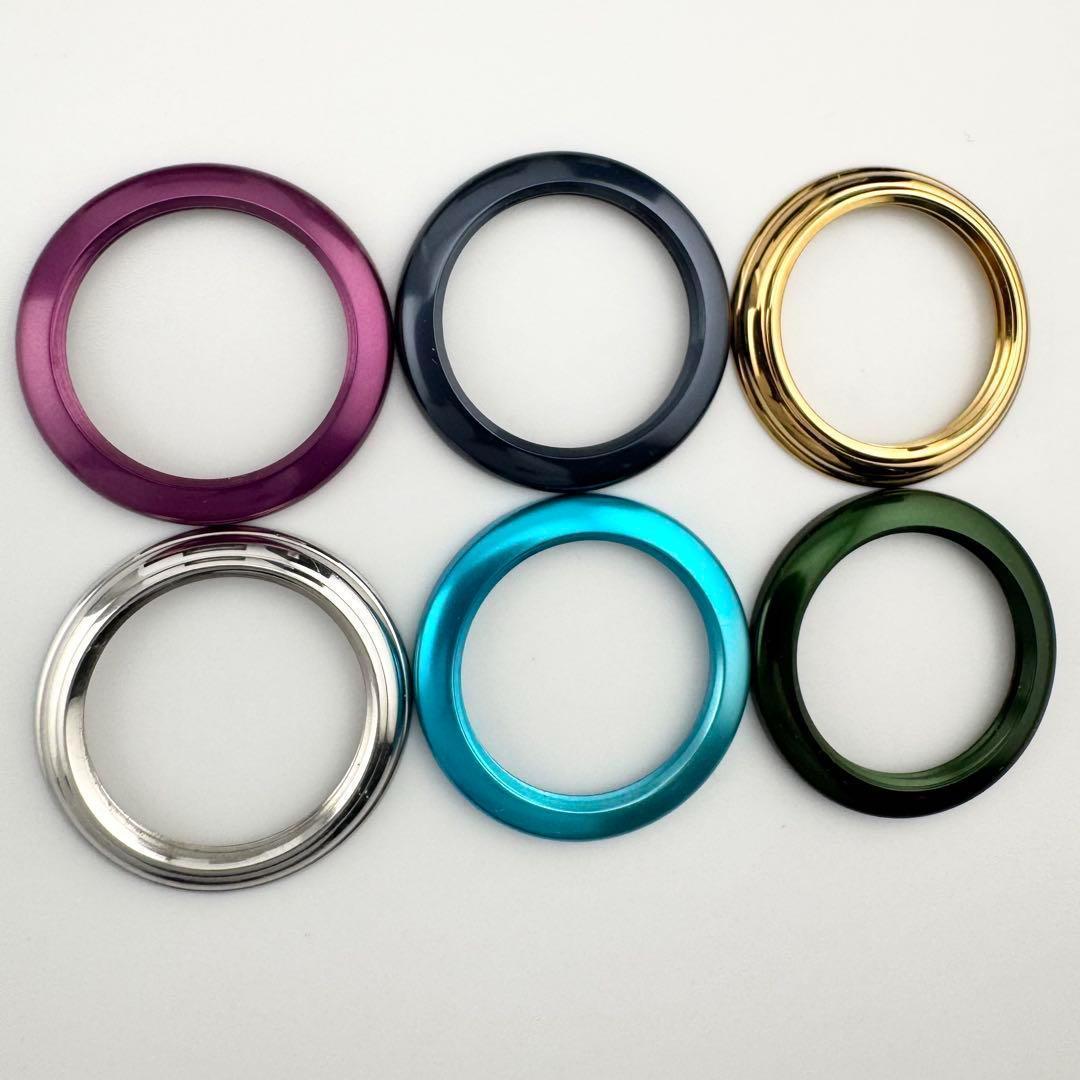 美品 グッチ 11/12.2L チェンジベゼル6色 シルバー クォーツ 腕時計