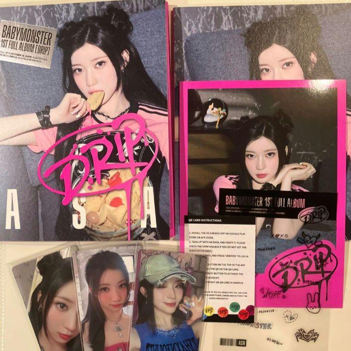 BABYMONSTER DRIP TAG Ver.未開封アサ ASAトレカセット - メルカリ