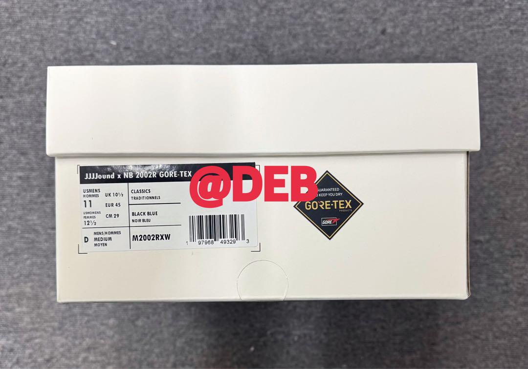靴 JJJJound New Balance 2002 GORE-TEX 29cm